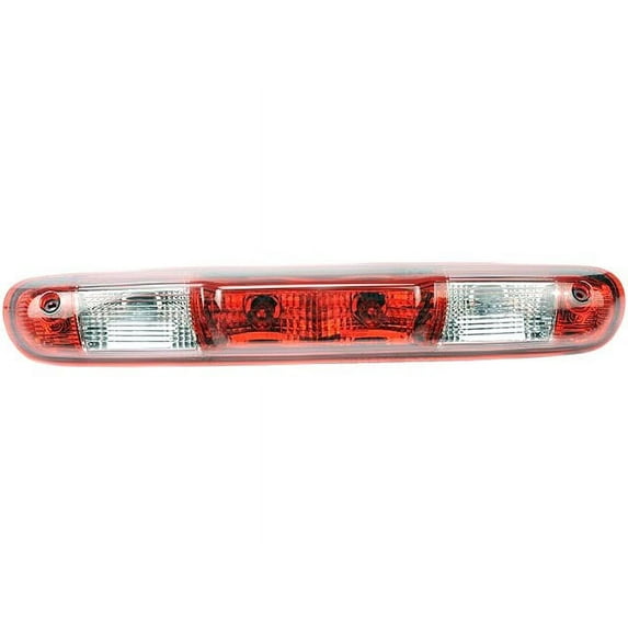 3rd Third Brake Light Lens - with Halogen Bulb - Compatible with 2007 - 2013 Chevy Silverado 1500 2008 2009 2010 2011 2012