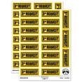 thumbnail image 1 of 3rd Third Payment Request Sticker Set - Yellow - Gloss Finish - 2.00" Large, 1 of 7