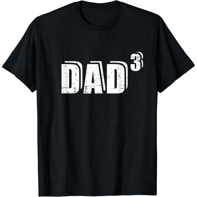 Daddy 3 Kids Shirt: 3rd Pregnancy Announcement Third Daddy 3 Kids Shirt: 3rd Pregnancy Announcement Third