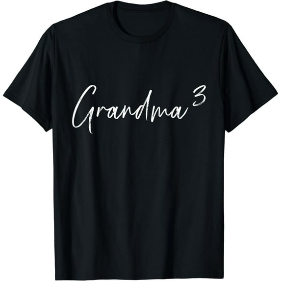 3rd third time grandma of 3 T-Shirt
