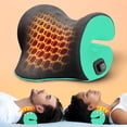 thumbnail image 1 of Famedio Heated Neck Stretcher for Pain Relief, Graphene Heating Pad, Neck Cloud Cervical Traction Device Chiropractic Pillow for Shoulder, 1 of 7