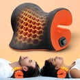 thumbnail image 1 of Famedio Heated Neck Stretcher for Pain Relief, Graphene Heating Pad, Neck Cloud Cervical Traction Device Chiropractic Pillow for Shoulder, 1 of 7