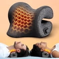 thumbnail image 1 of Famedio Heated Neck Stretcher Cervical Traction Device, Graphene Heating Pad Chiropractic Pillow for Neck & Shoulder Pain Relief, 1 of 7