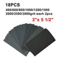 3set 400, 600, 800, 1000, 1200, 1500, 2500, 3000 Grit Sandpaper Wet/Dry