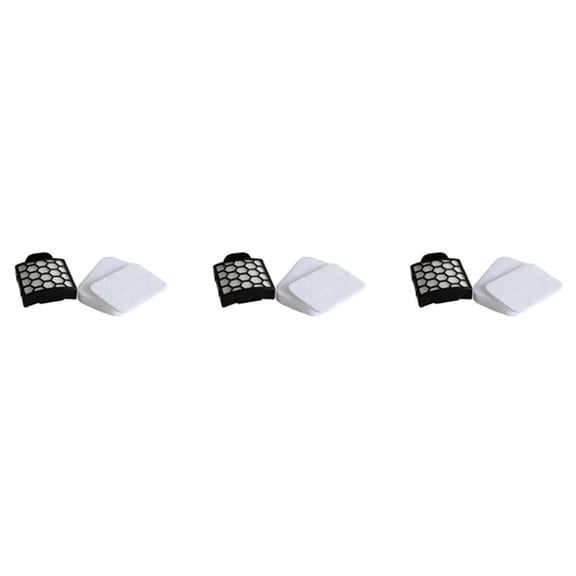 3set HEPA Filters Foam Felt Filter for Navigator ZU60 ZU62 ZU62C NV255 Self-Cleaning Brushroll