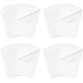 thumbnail image 1 of 3sets 100pcs PET & EVA Laminating Pouch Film Photo Protecting Sheets for Hot Laminator Rectangle White 160x110x0.1mm, 1 of 5