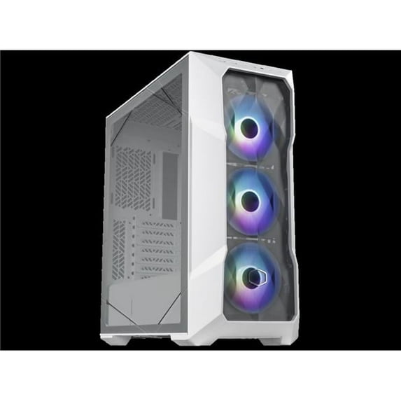 3x 120mm ARGB Fans, USB 3.2 Gen 2 Type C, 360 Radiator Mesh V2 Gaming Airflow ATX Mid-Tower Case, White