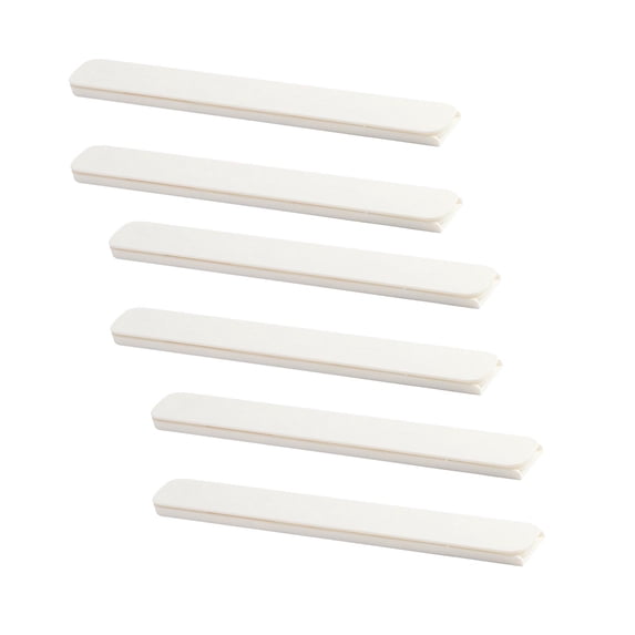 3x 2 Pieces Bins Pull Out Rail Storage Basket Slide Track For Bedroom Baskets
