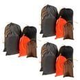 thumbnail image 1 of 3x 5 Pieces/ Set Drawstring Camping Travel Stuff Sack Reusable Durable Luggage, 1 of 9