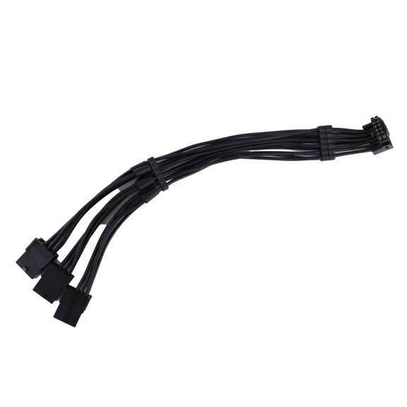 3x 8Pin Female to 12VHPWR PCIE 5.0 16Pin ATX3.0 Modular Cable for RTX40 Series Graphics Cards Connection Cord