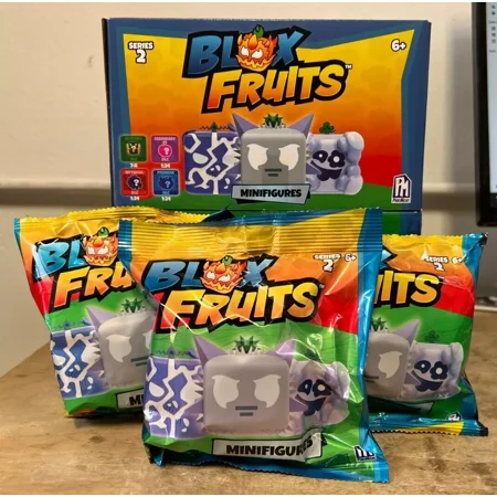 3x BLOX FRUITS ROBLOX SERIES 2 BLING BAG