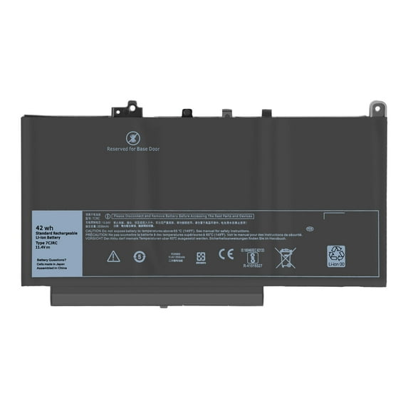 3x Battery 21X15 7CJRC For Dell Latitude 7470 7270 E7470 E7270 Series Notebook