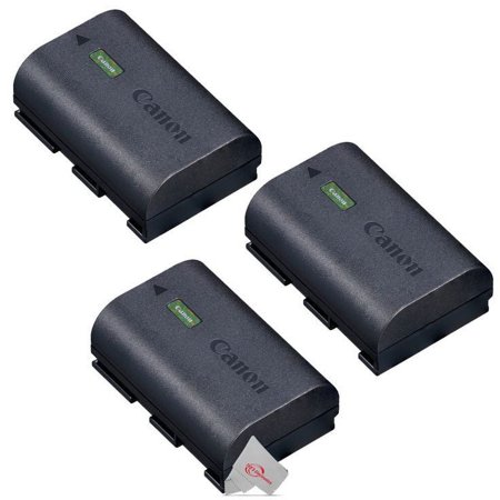 3x Canon LP-E6NH Lithium - Ion Battery 7.2V, 2130mAh