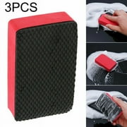 3x Car Clay Bar Sponge Block Wash Cleaner Cleaning Eraser Wax Polish Pads