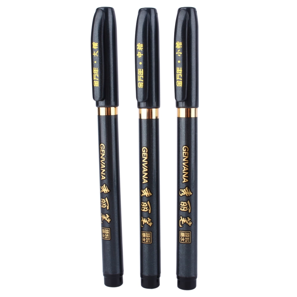 Pentel Japanese Chinese Calligraphy Brush Pen Small - Art VallARTa