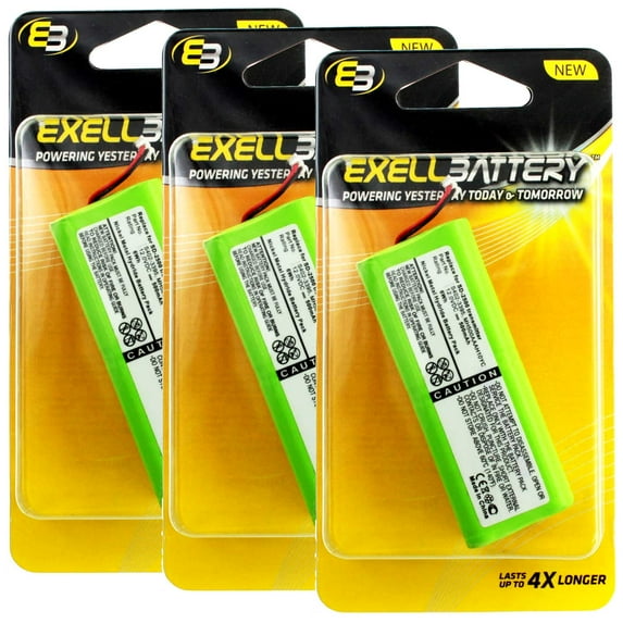 3x Dog Collar Battery Compatible with MH500AAAH10YC, SAC00-1186, S402-3395