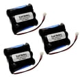 thumbnail image 1 of 3x Exell 4.5V Door Lock Battery Fits VingCard Type 3 LCU Classic Mag, 1 of 2