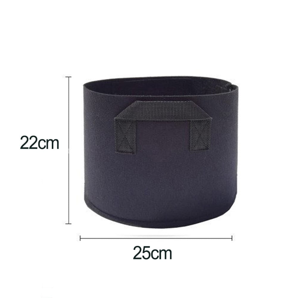 20 Gallon Planter 24-Pack 3 Gallon Fabric Grow Bags - Reusable Plant Pots  For Vegetables, Fruits & Flowers Reusable Garden Bags