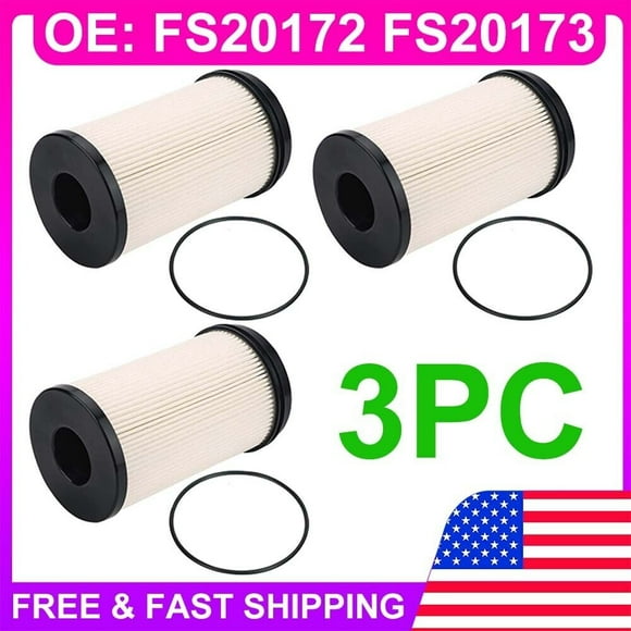 3x Fuel Filter K37-1029 K37-1012 K37-1011 for Paccar Peterbilt Kenworth FS20172