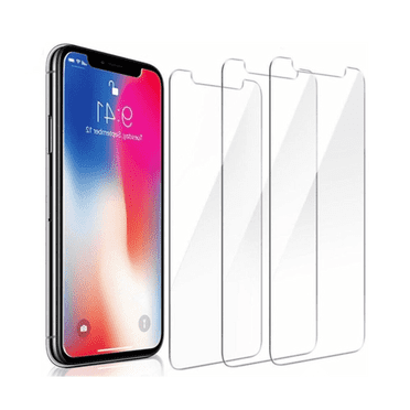 3x HD Clear Tempered Glass Screen Protector for iPhone 12