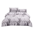 thumbnail image 1 of 3x Marble Style Bedding Set Comforter Cover Case Polyster, 1 of 7