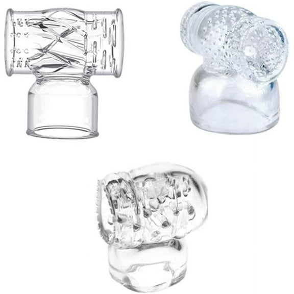 3x Medium Handheld Massage Magic Wand Attachments Accessories Fit HV-260 270 280