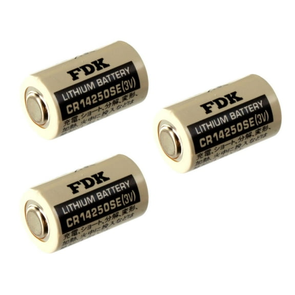 3x PLC-7 CR14250SE 3V 1/2 AA Lithium Battery Compatible with VARTA 6127, CR1/2AA