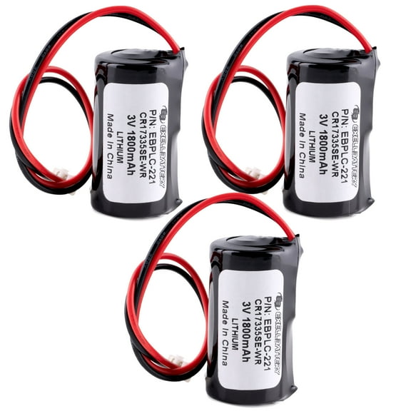 3x PLC Energy+ Compatible with Battery for CR17335SE-WR 990XCP98000