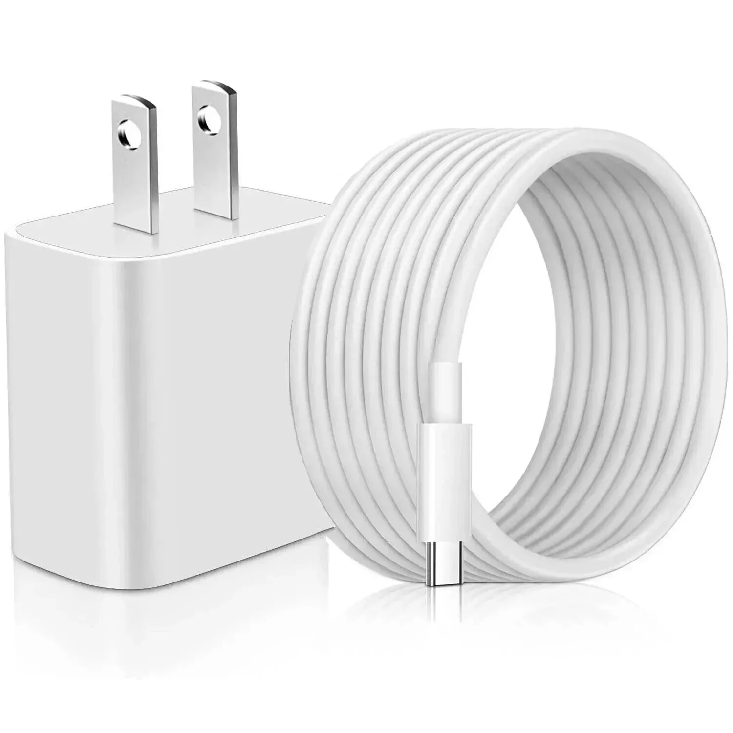 3x Pack Genuine Braided Apple USB-C to USB-C Cable Fast Charger -6ft Charging Data Sync for IPhone 16 15 Pro Max Samsung Charging Cord
