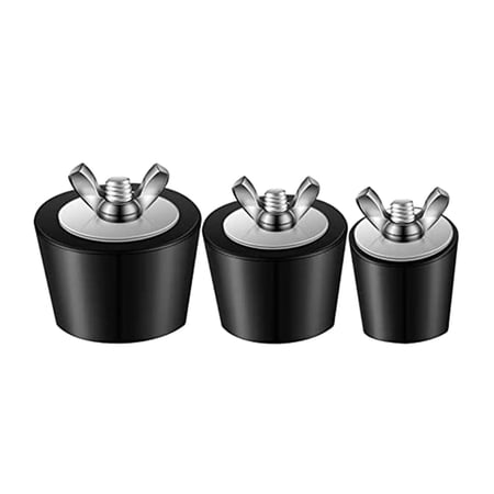 3x Pool Return Line Winterizing Plug Pool Parts Fitments Replace 25mm/38mm/51mm Durable Practical Drain Plug Low Temperature Resistant