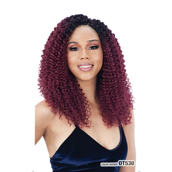 3x Pre-stretched Water Wave 14" Glance Braid By Model Model / OT30 / 14 INCH Crochet Braids