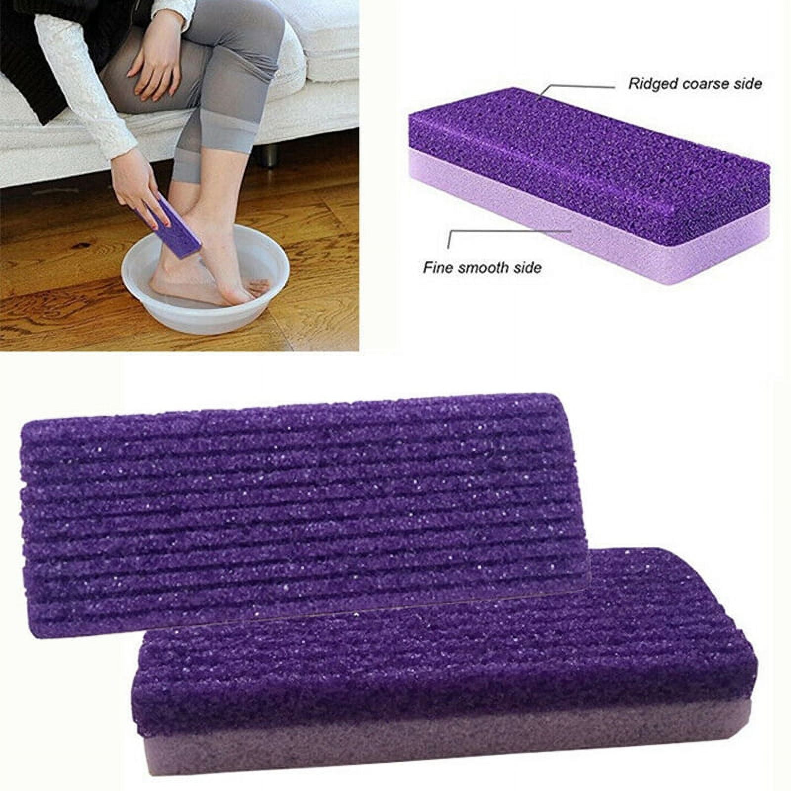 3x Pumice Sponge Stone Exfoliate Foot Hard Dead Skin Pedicure Remover