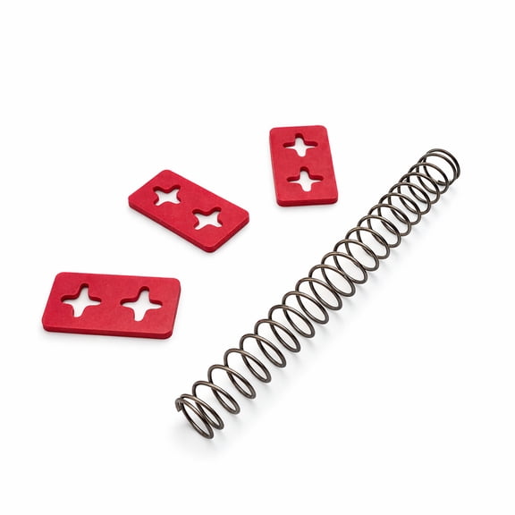 3x Replacement Rubber Wiper Inserts + 1 Spring for Westmark Cherry Pitter Kirschomat 4070
