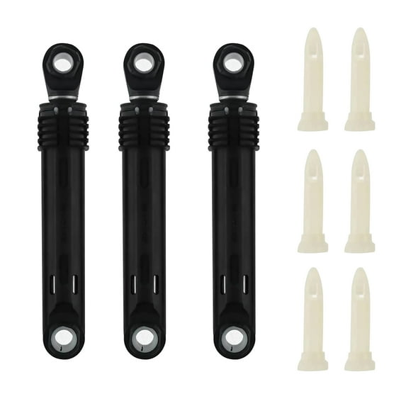3x Shock Absorber Rods for LG Washing Machines, User-Friendly Long-Lasting Durability with Mounting Hardware