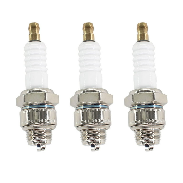 3x Spark Plug for Troy Bilt Tb110 Tb115 Tb200 Tb230 Tb330 TB370 TB554 500e 550e 550ex 625ex 675exi 725exi Walk Behind Lawn Mower Walmart