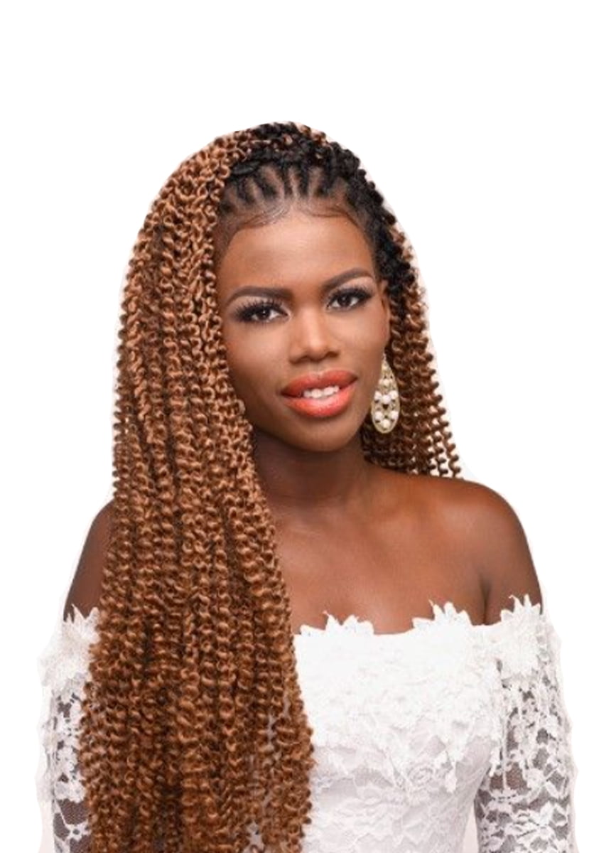 Beauty Elements 3x Springy Water Wave Ghana Twist 24