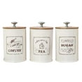 thumbnail image 1 of 3x Sugar Set with Lid Kitchen Storage Jar Food Container, 1 of 6