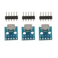 thumbnail image 1 of 3x USB Micro Board Power Charging Converter Module 5 Pins Female, 1 of 4