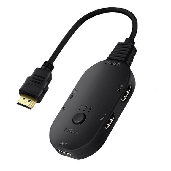 3x1 HDMI 2.1 Switch Enjoy 8K@60Hz, 4K@120Hz,1080P@240Hz for Xbox, PS5/4/3, Blu-ray Players