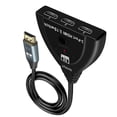 thumbnail image 1 of 3x1 HDMI Switcher 8K@60Hz, Plug and Play for PC, TV, and Gaming Consoles, 1 of 9