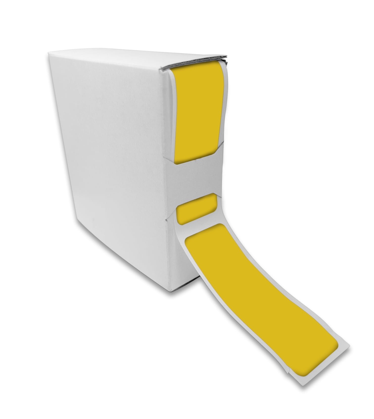3x1 Rectangular Label Roll Dispenser Box 250 - Pack, (75mm x 25mm ...