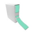 thumbnail image 1 of 3x1 Self Adhesive Rectangular Stickers Roll Label Dispenser Box 250-Pack, (7.5cm x 2.5cm) Color-Coding Labels for File Folder Labeling Stickers (Pastel Green), 1 of 6