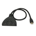 3x1 Switch Splitter High Resolution HD 4K 1080P HD Multimedia Interface