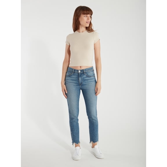 3x1 Women's ACE W3 Straight Authentic High-Rise Cropped Jeans, 27, NWOT