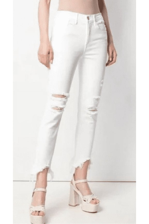 Women's FRANZ W3 Straight Authentic High-Rise Cropped Jeans, 31