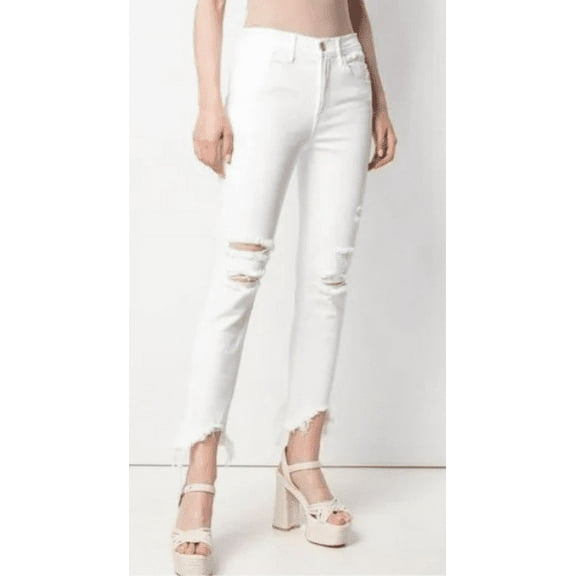 3x1 Women's FRANZ W3 Straight Authentic High-Rise Cropped Jeans, 31