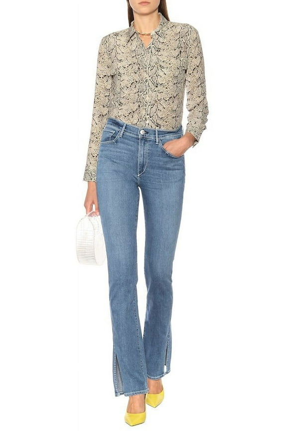 Women's JACO High Rise Split Seam Bell Jeans 23