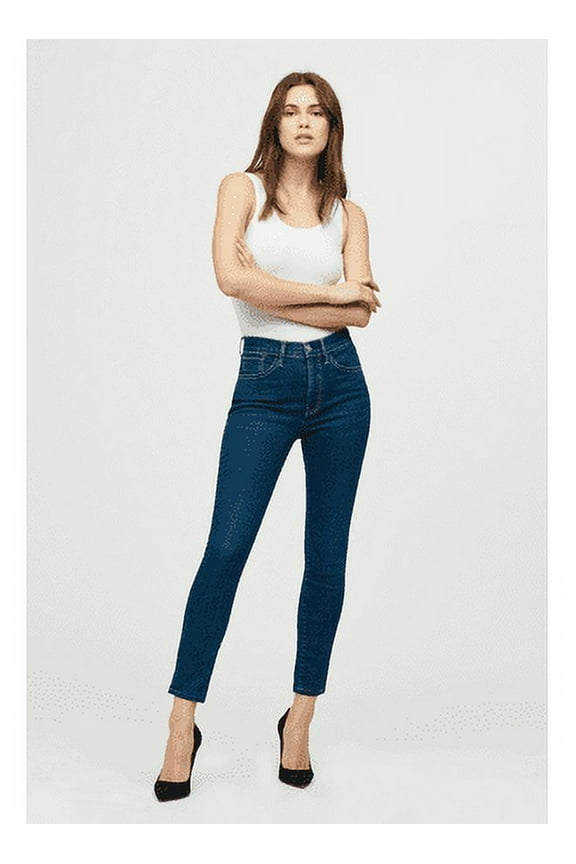 Women's KYLA Kaia High Rise Skinny Crop Stretch Jeans, 24