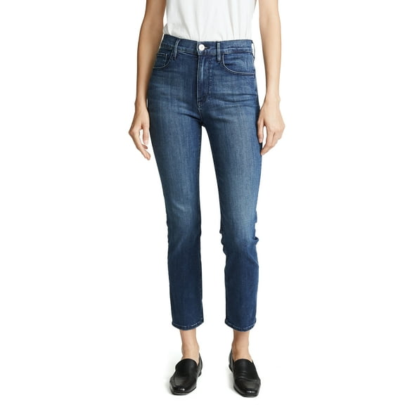 3x1 Women's ODETTE Colette High Rise Slim Crop Stretch Jeans, 27