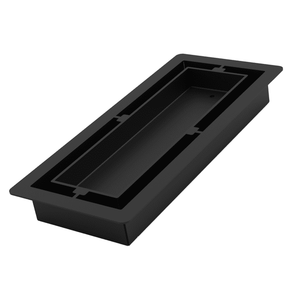 3x10-ON, Floor-Matching Heavy-Duty Metal Vent Cover, Floor Register, Black, Made in Canada